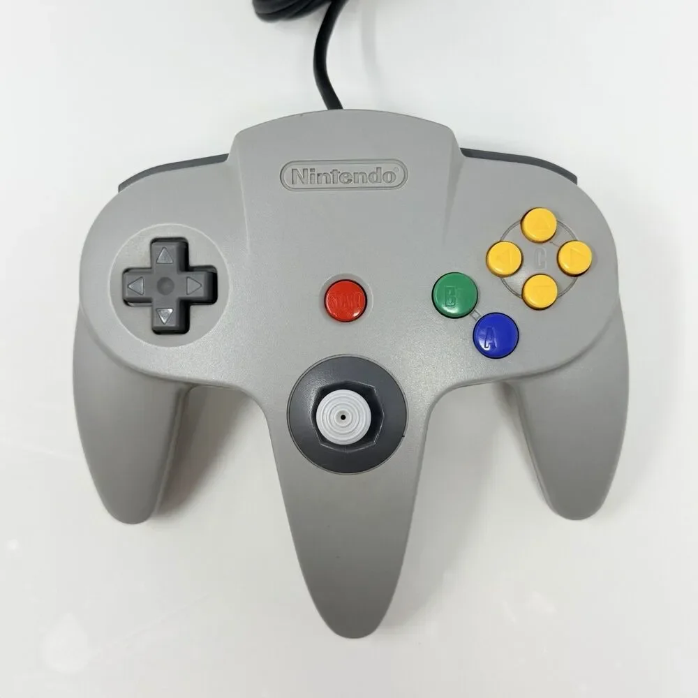 Nintendo 64 N64 Console NUS-001 Controller Power AV Cables Tested